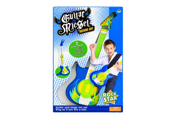 Guitar and Mic Set - Rocking Boy