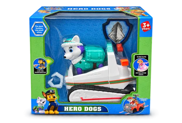 Hero Dogs Green Transformation Vehicle front view