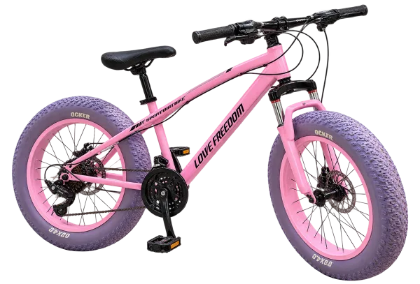 Love Freedom Fat Tire Bike – Pink - 1
