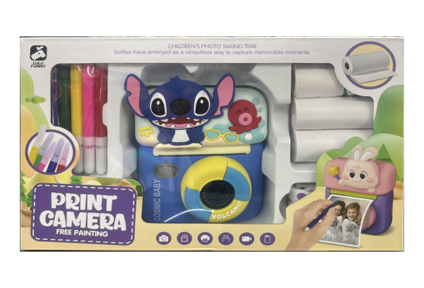 M12 children's print camera set front