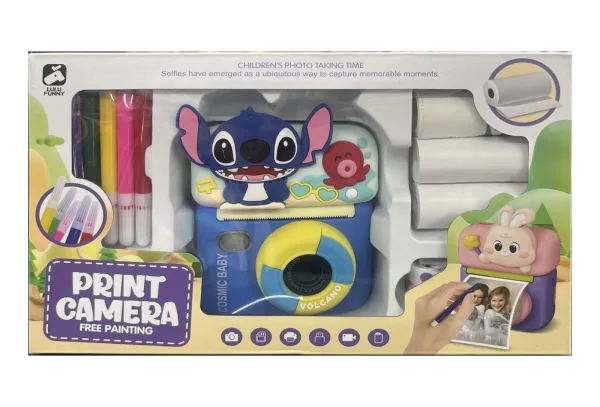 M12 children's print camera set front
