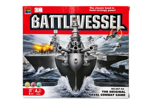 Battlevessel Naval Combat Game - front