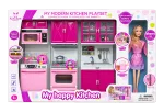 My Happy Kitchen Playset with Doll - front