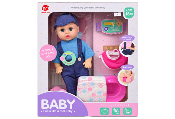 My Little Baby Doll with Potty - 1