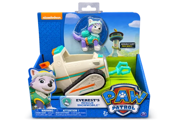 Paw Patrol Everest's Rescue Snowmobile front view