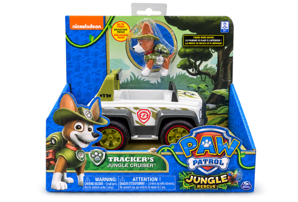 Paw Patrol Tracker's Jungle Cruiser front view