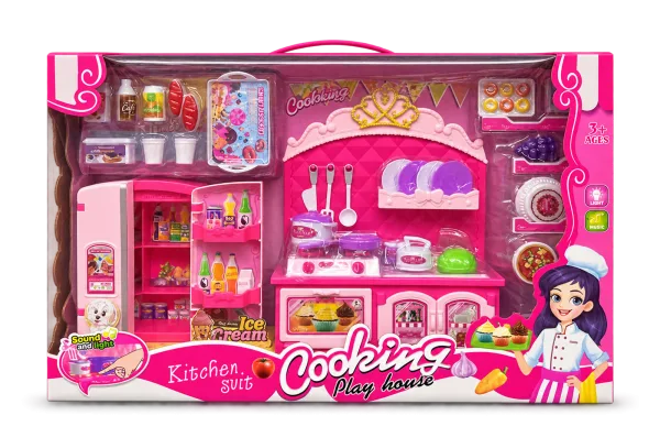 Pink Kitchen Suit playset 8CF09041 front