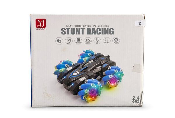 Stunt Racing Colour-Wheel R/C Car - image 1
