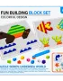 Fun Building Block Set - 4-in-1 Undersea World - 390 Pieces