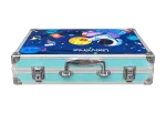 Universe Astronaut Aluminum Carry Case - top and handle view
