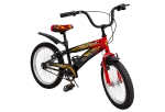 Wavento Hot Cycle Kids Bike with Training Wheels – Black & Red - 2